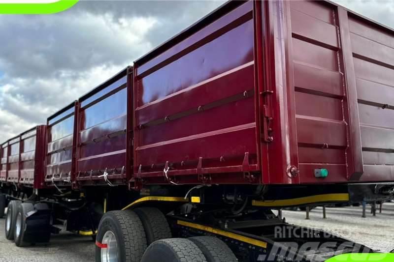 Toro Truck Bodies 2021 TORO Dropside Side Tipper Citas piekabes