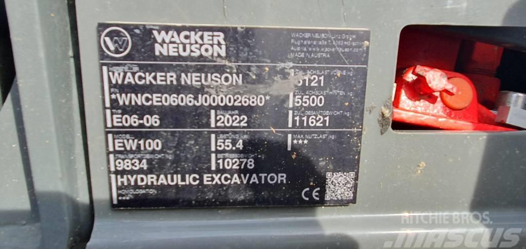 Wacker Neuson EW100 Ekskavatori uz riteņiem