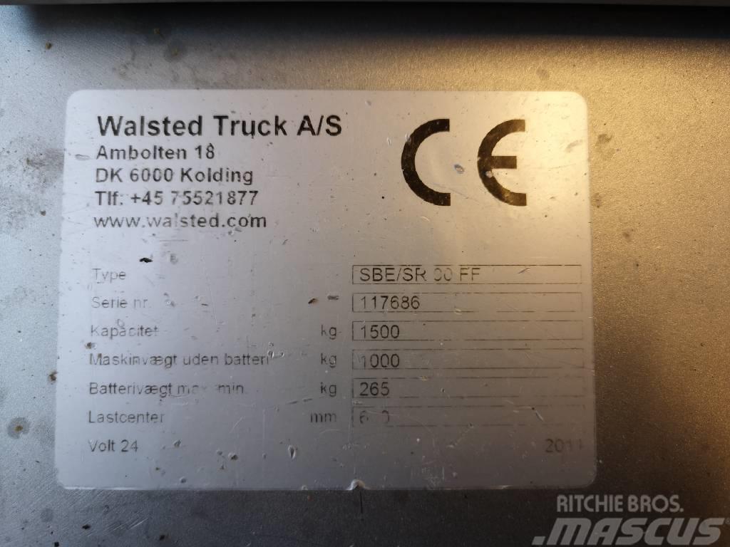  Walsted SBE/SR90FF - 1,5 tonns rustfri stabler FRI Krautnētāji