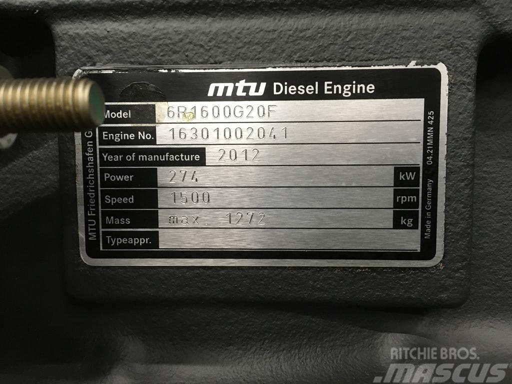 MTU 6R1600 G20F NEW Dzinēji