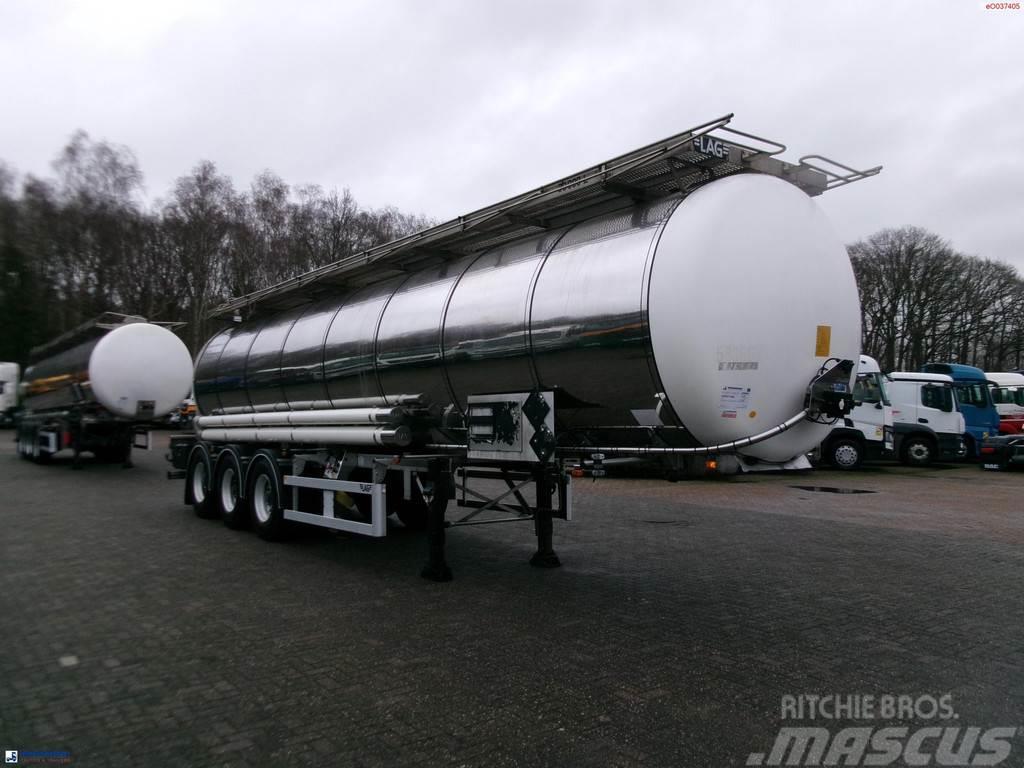 LAG Chemical tank inox L4BH 30 m3 / 1 comp + pump Autocisternas