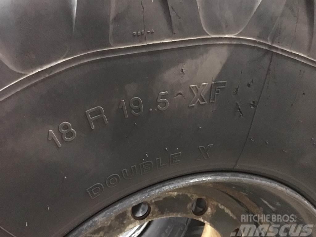 JCB 18 R 19.5 XF tyres Riepas, riteņi un diski