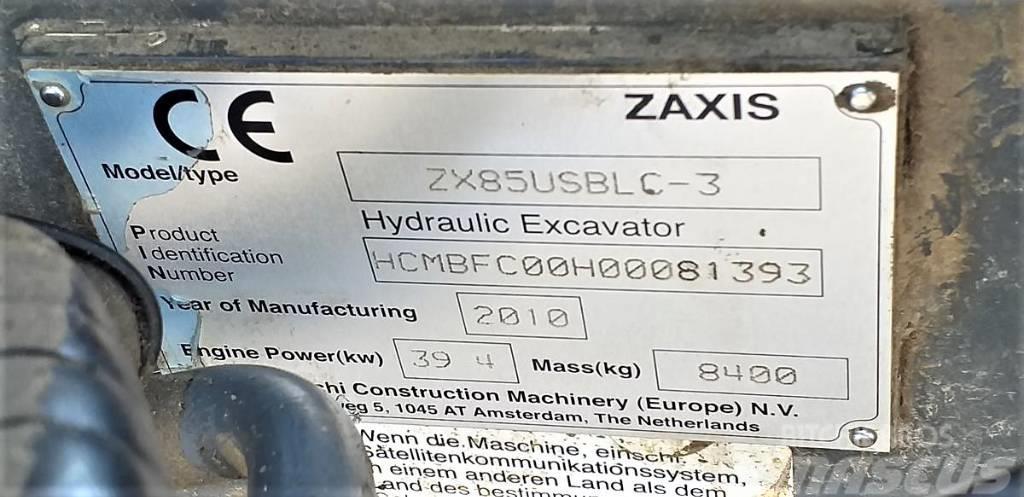  Midikoparka gąsienicowa HITACHI ZX 85 USBLC-3 Vidēja lieluma ekskavatori 7 t - 12 t