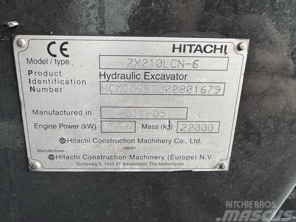 Hitachi ZX 210 LC N-6 Kāpurķēžu ekskavatori