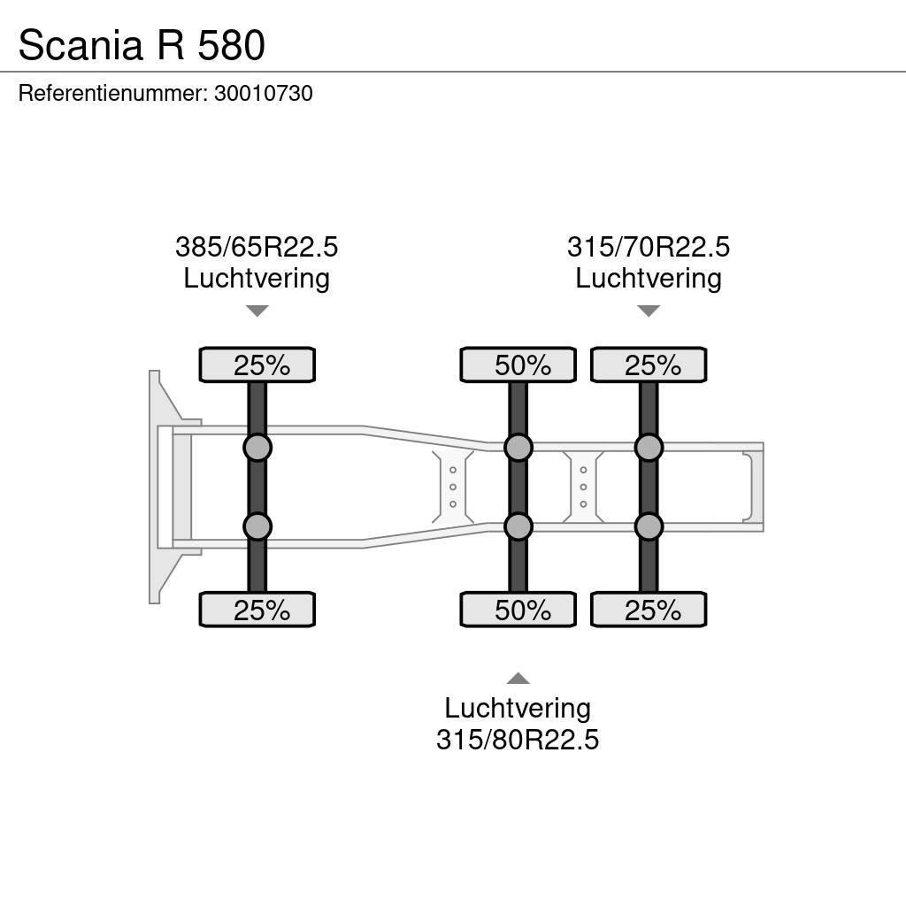 Scania R 580 Vilcēji