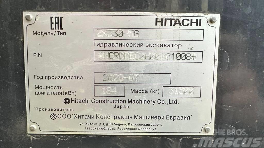 Hitachi ZX 330-5G Kāpurķēžu ekskavatori