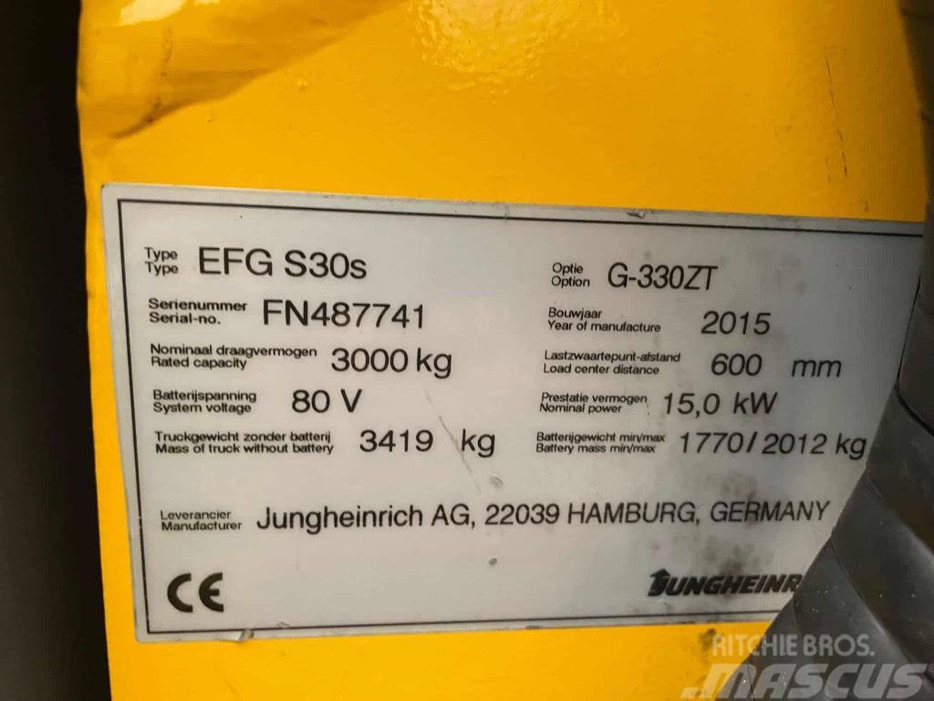 Jungheinrich EFG S30S Elektriskie iekrāvēji
