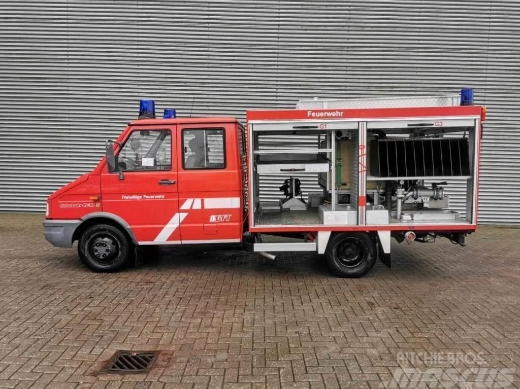Iveco TurboDaily 49-10 Feuerwehr 7664 KM 2 Pieces! Ugunsdzēšamā tehnika
