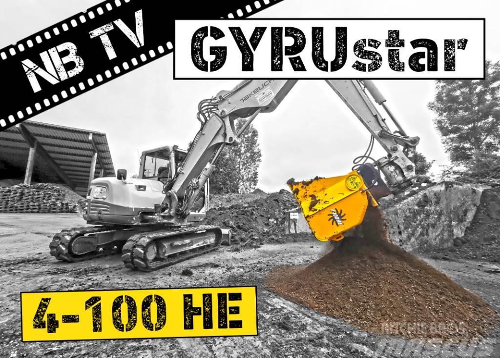 Gyru-Star 4-100HE | Siebschaufel Bagger ab 7 t Sijāšanas kausi