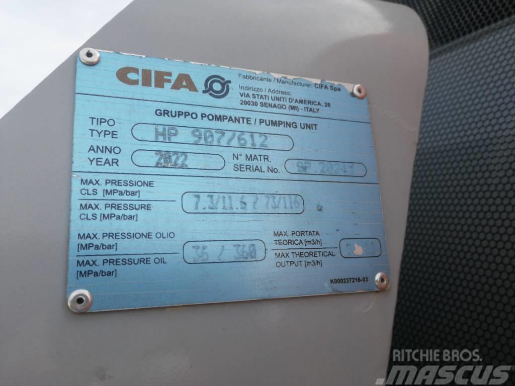 Cifa PC 907/612 D8 Betona sadales izlices