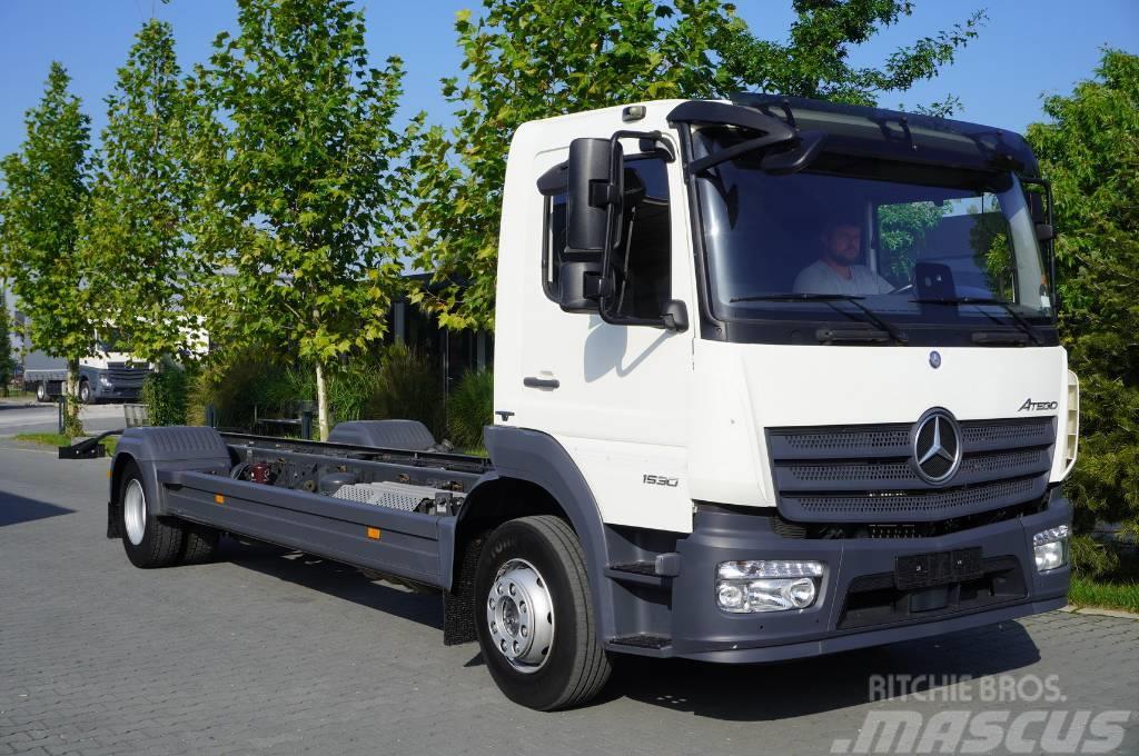 Mercedes-Benz Atego 1530 E6 chassis / 7.4 m / 2019 Kabeļu pacēlājs nomontējamām kravas mašīnām