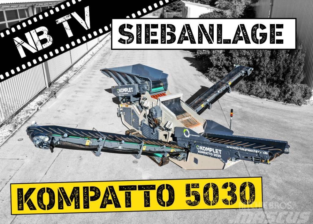 Komplet KOMPATTO 5030 Siebanlage - Kettenfahrwerk Sieti