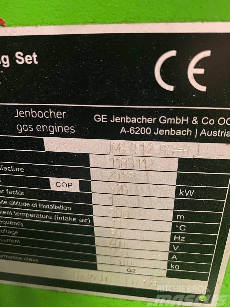  BIOGAS Jenbacher 526 kw Citi