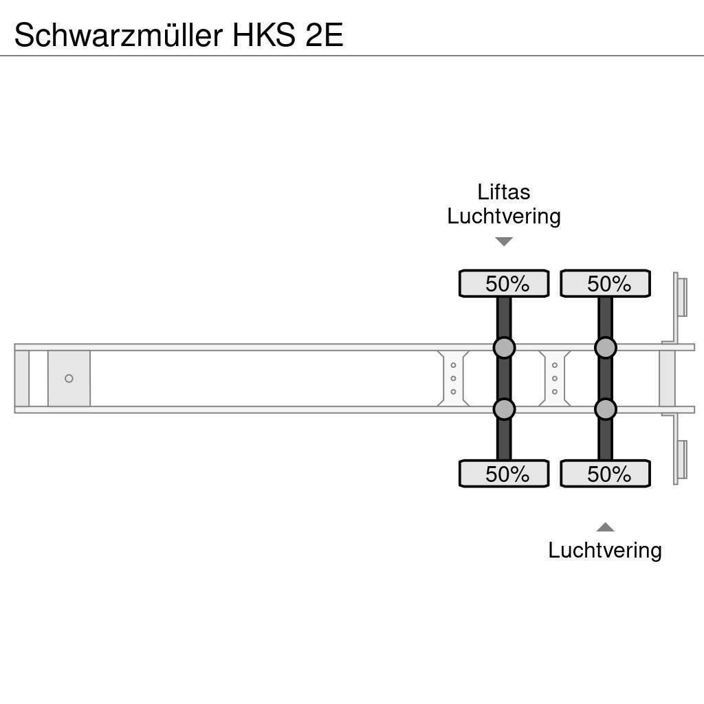 Schwarzmüller HKS 2E Piekabes pašizgāzēji