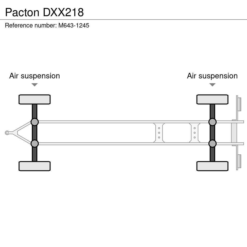 Pacton DXX218 Pārvadāšanas platformas