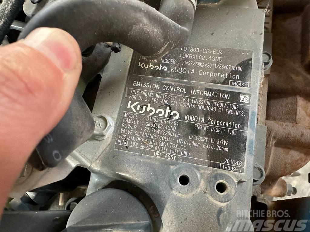 Kubota D1803-CR-EF04 ENGINE Dzinēji