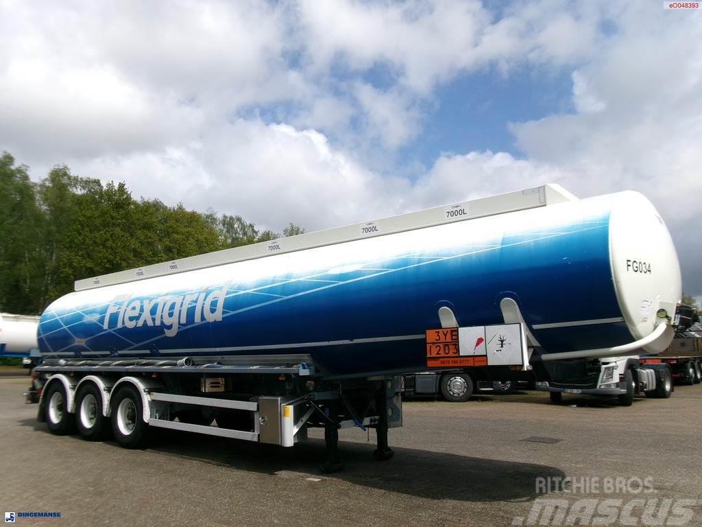 LAG Fuel tank alu 44.5 m3 / 6 comp + pump Autocisternas