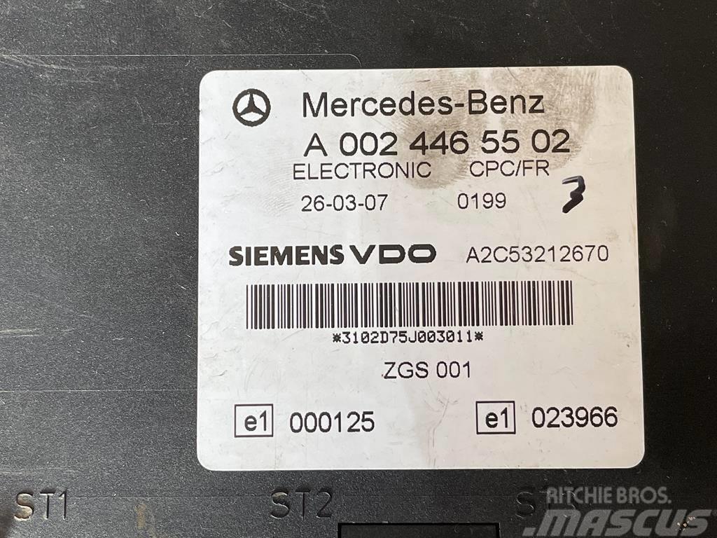 Mercedes-Benz ΕΓΚΕΦΑΛΟΣ - ΠΛΑΚΕΤΑ  CPC/FR A0024465502 Elektronika