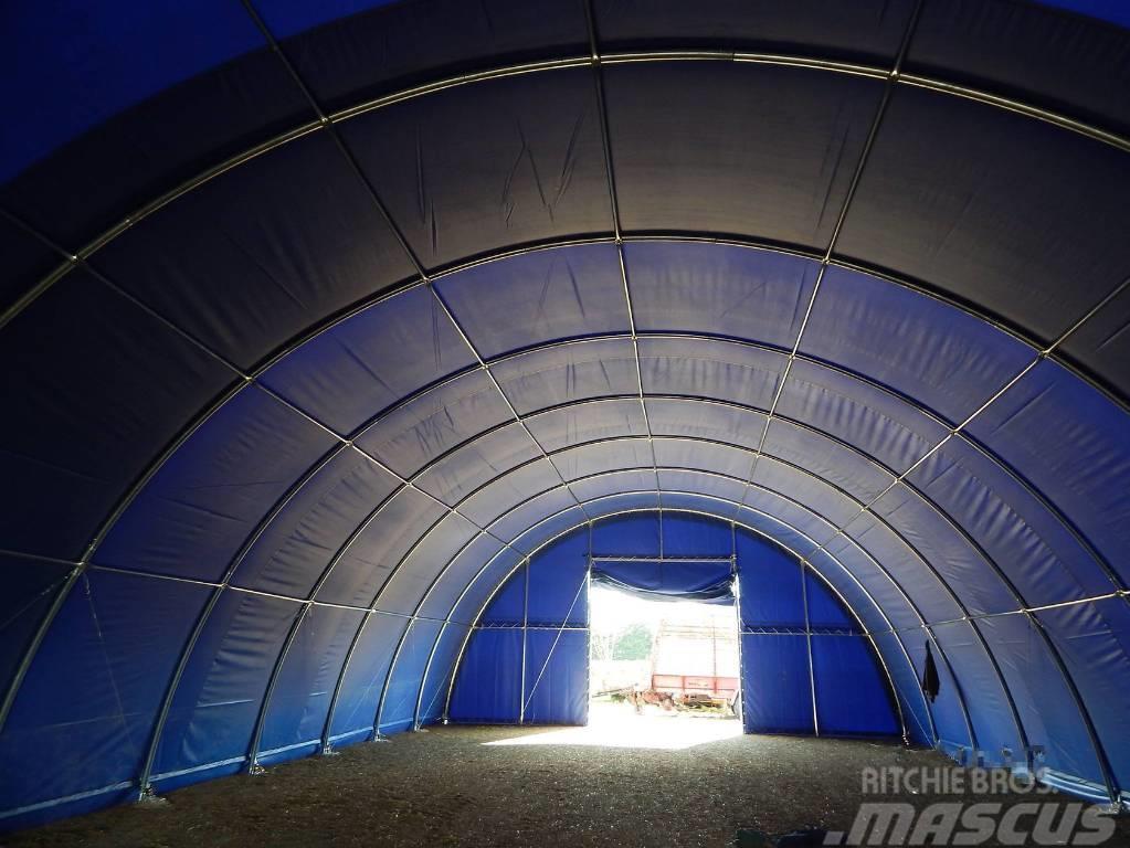  12m széles szimplavas félköríves raktár sátor Citi