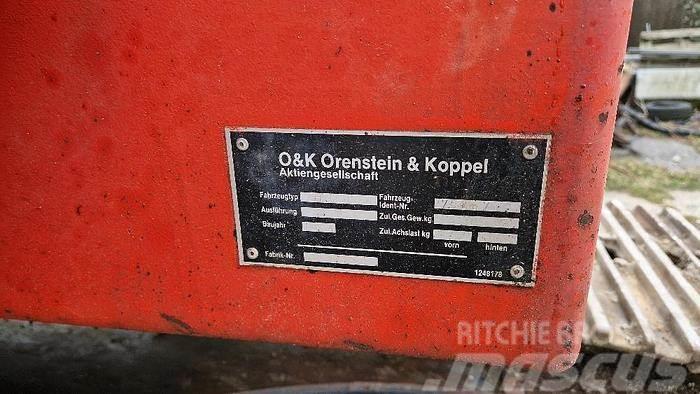O&K RH5 Kettenbagger Īpašie ekskavatori
