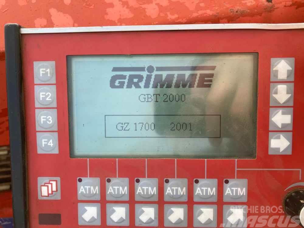 Grimme GZ 1700 DL Windrower Kartupeļu novākšanas kombaini