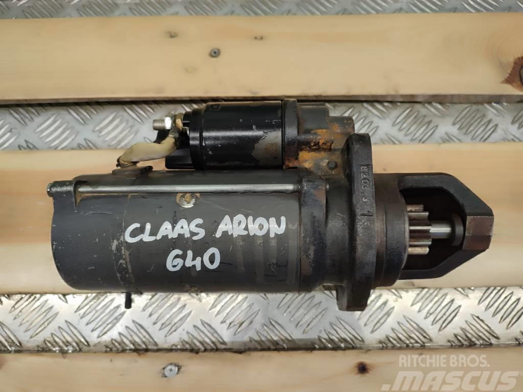 CLAAS Engine starter 7700066115  Claas Arion 640 Dzinēji