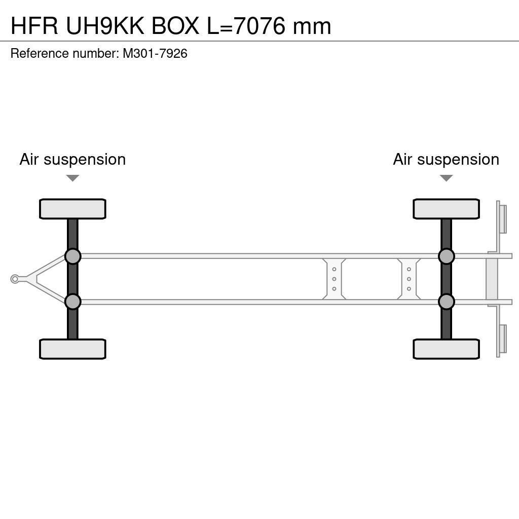HFR UH9KK BOX L=7076 mm Furgons