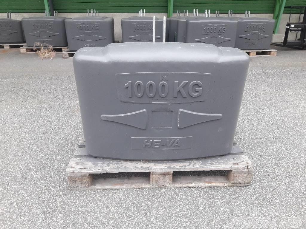He-Va Etupaino 1000kg Priekšējie svari