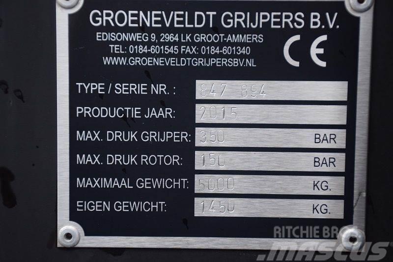  Groeneveldt houtgrijper EVAX 800-30-2-1650:894 Satvērēji apļām kravām