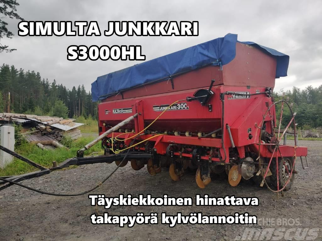 Simulta Junkkari S3000HL kylvölannoitin - VIDEO Kombinētās sējmašīnas