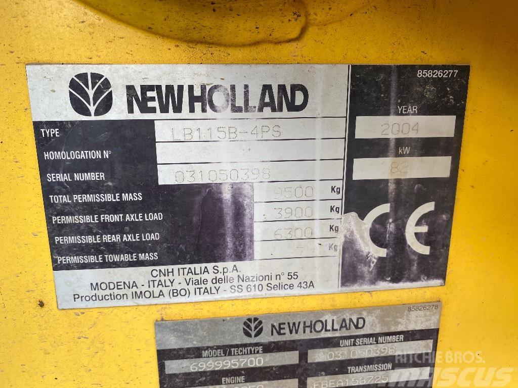 New Holland LB 115-4 PS Ekskavatori-iekrāvēji