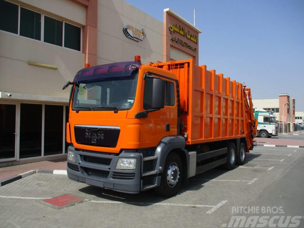 MAN TGS 28.320 6×2 Garbage Truck 2008 Atkritumu izvešanas transports