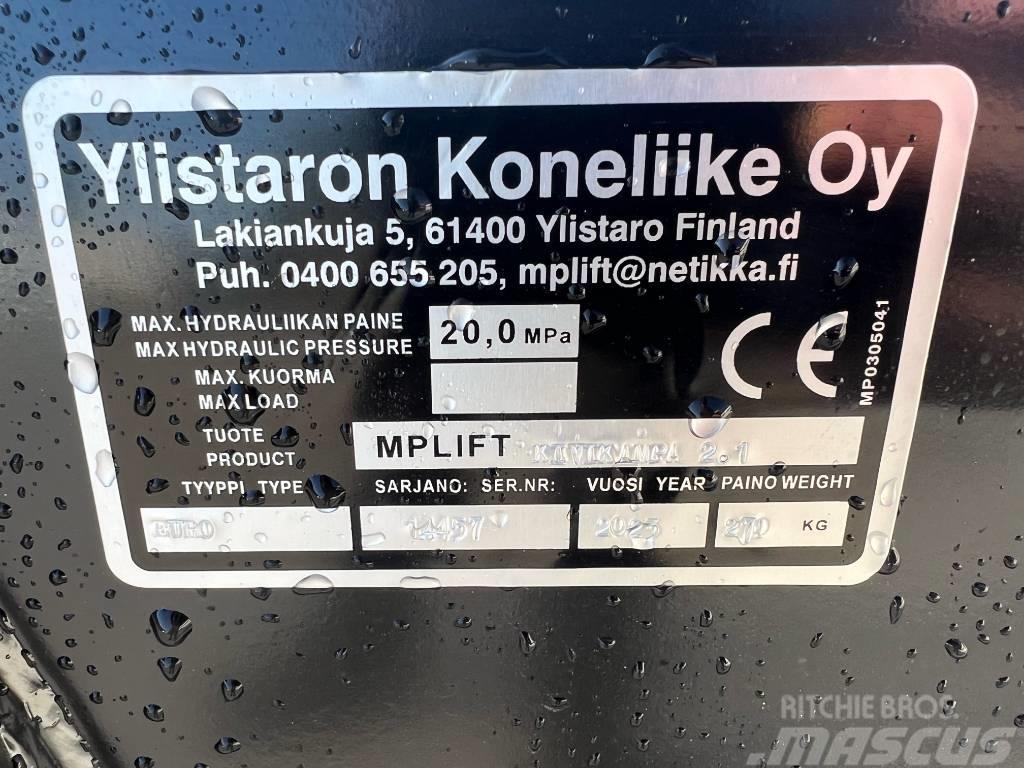 Mp-lift KIVITALIKKO 2,1M Frontālo iekrāvēju papildaprīkojums