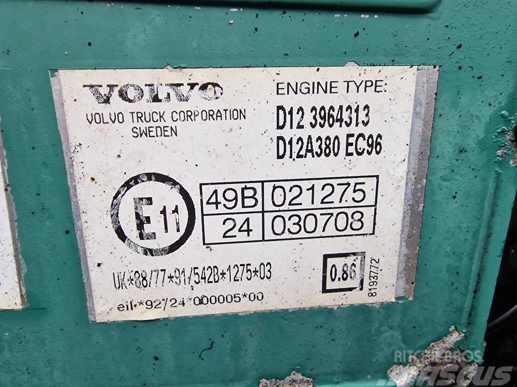 Volvo D12A380/1850 EC96 Dzinēji