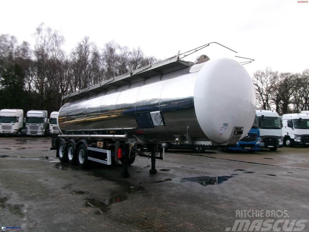 Indox Chemical tank inox L4BH 33.5 m3 / 1 comp Autocisternas
