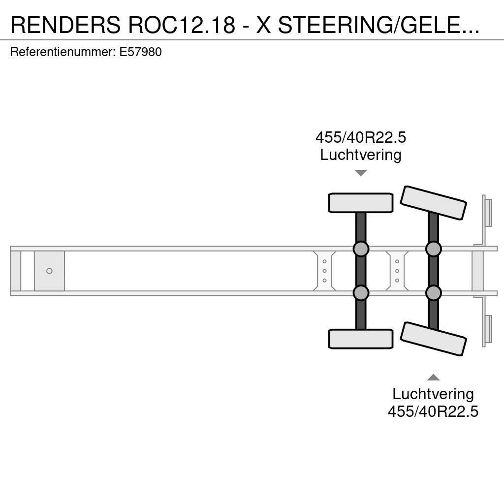 Renders ROC12.18 - X STEERING/GELENKT/GESTUURD Tents treileri