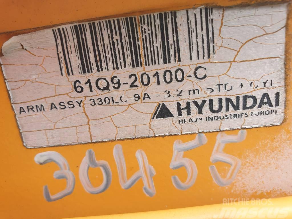 Hyundai Excavator stick arm assy 330LC-9A 3.2m Grāvju arkls