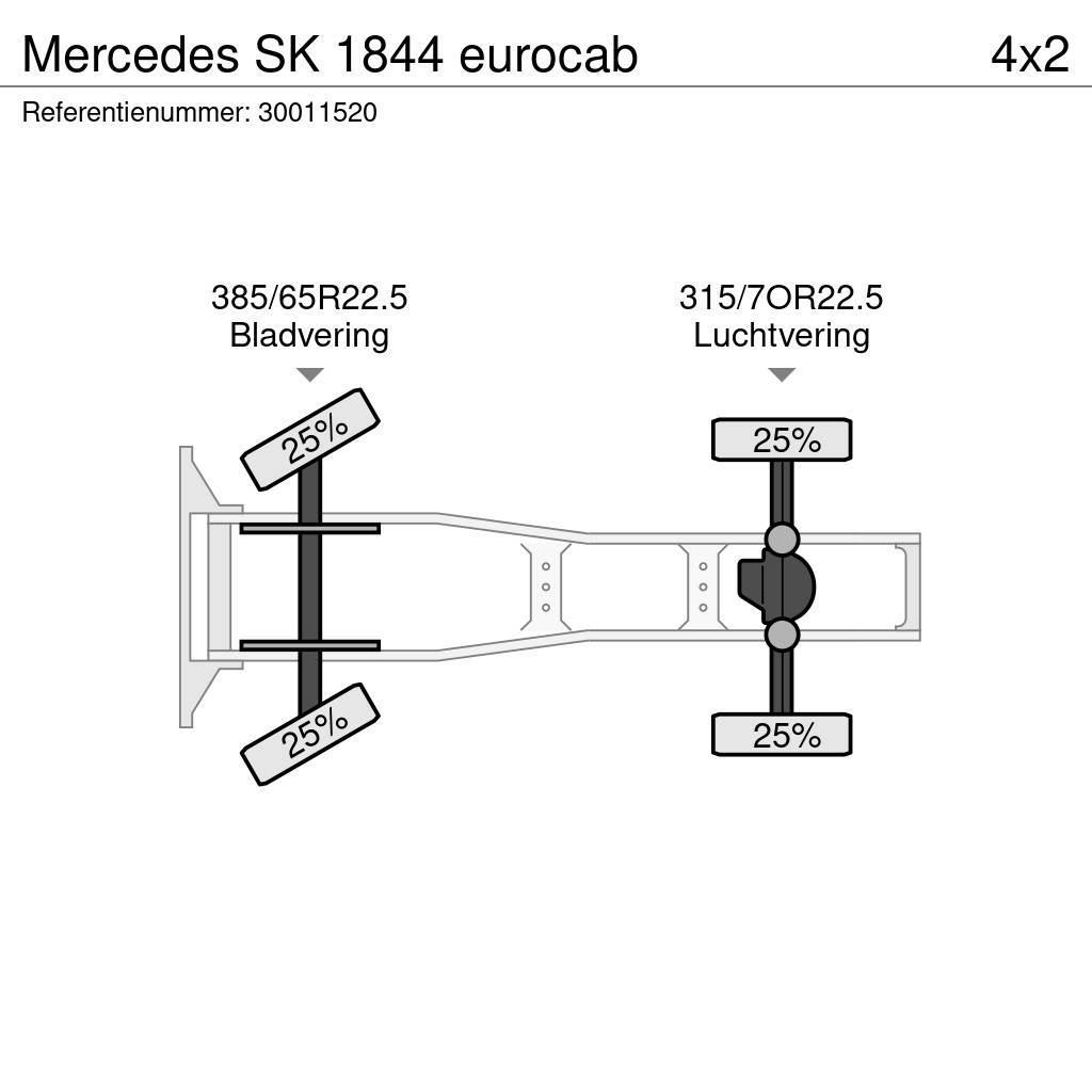 Mercedes-Benz SK 1844 eurocab Vilcēji
