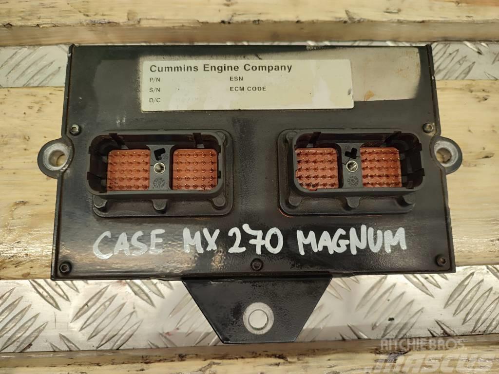 CASE MX 270 Magnum Cummins engine module controller Dzinēji