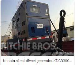 Kubota genset diesel generator set LOWBOY Dīzeļģeneratori