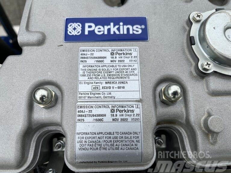 Perkins 404J-22G - Unused - 20 kW Dīzeļģeneratori