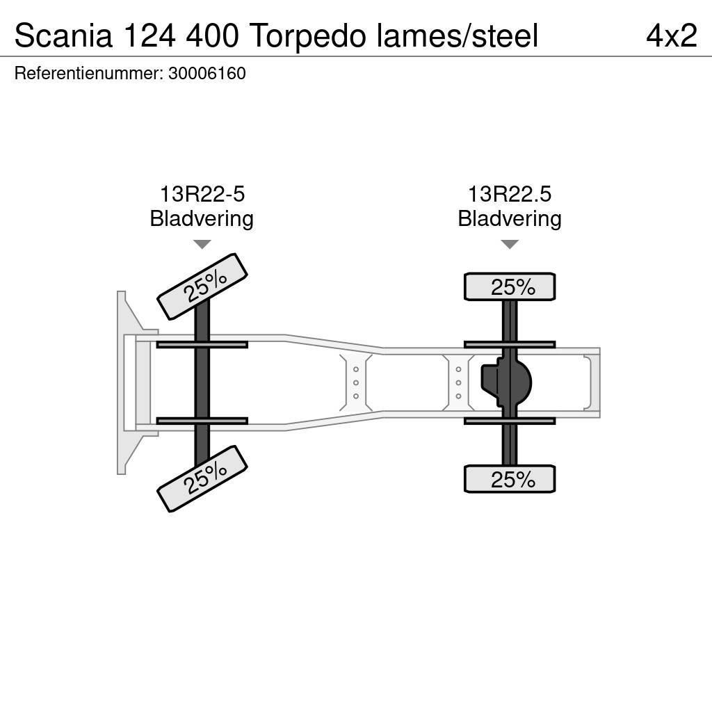 Scania 124 400 Torpedo lames/steel Vilcēji