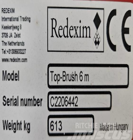 Redexim Top-Brush 6000 (soft brush) Ielu tīrīšanas mašīnas