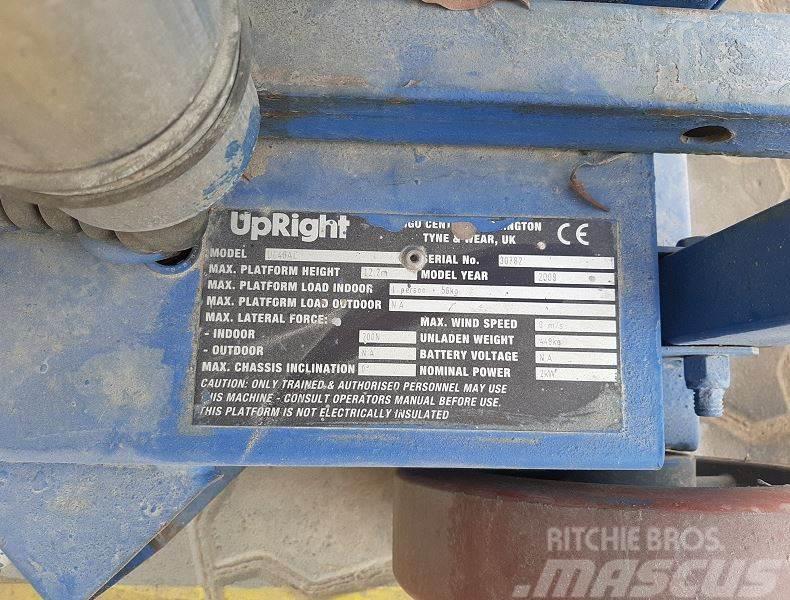 UpRight UL40AC Citi pacēlāji un platformas