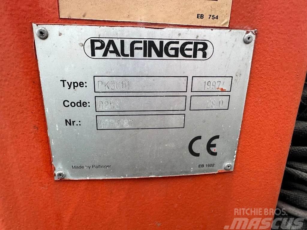 Palfinger PK9001 B Crane / Kraan / Autolaadkraan / Ladekrane Iekrāvēju krāni