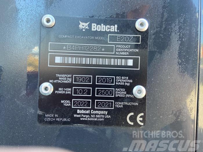 Bobcat E20z Mini ekskavatori < 7 t