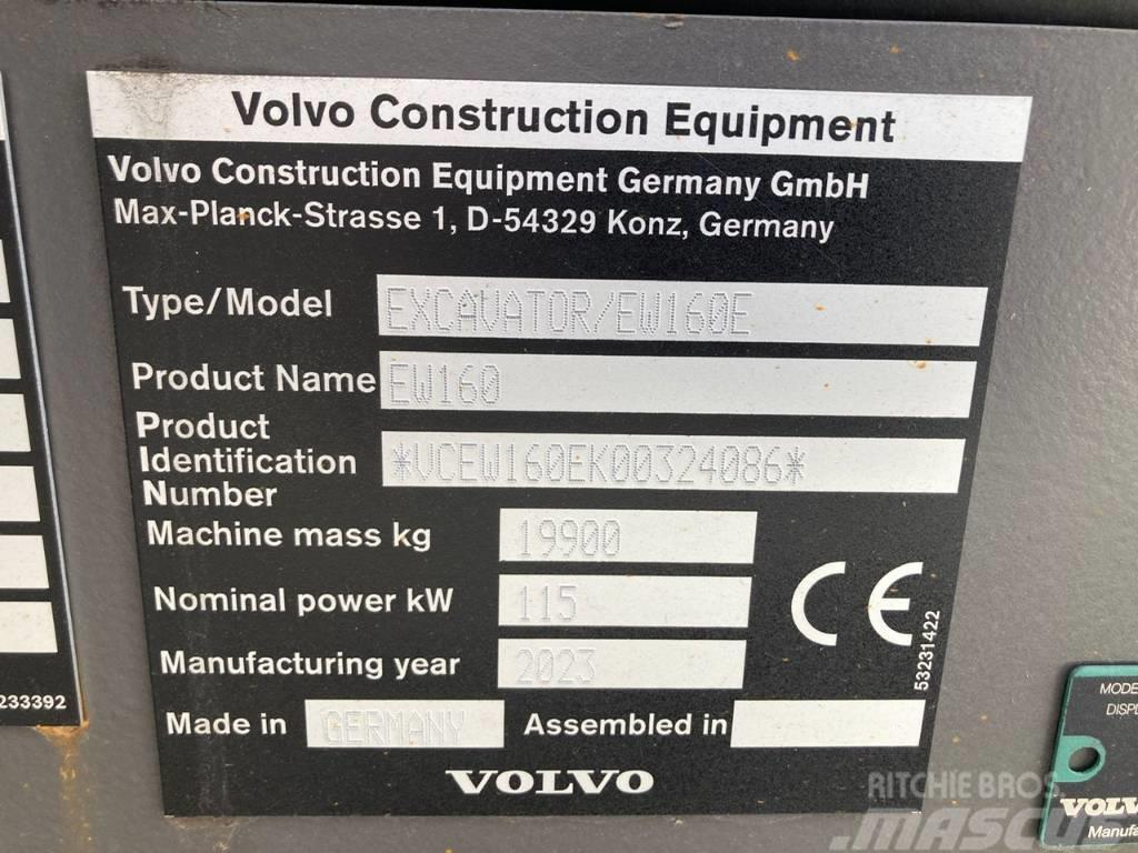 Volvo EW 160 E Ekskavatori uz riteņiem
