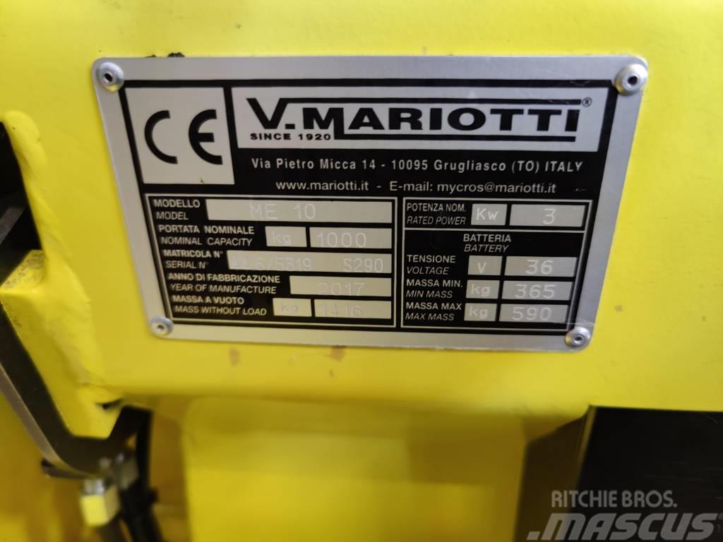 Mariotti ME 10 C Elektriskie iekrāvēji
