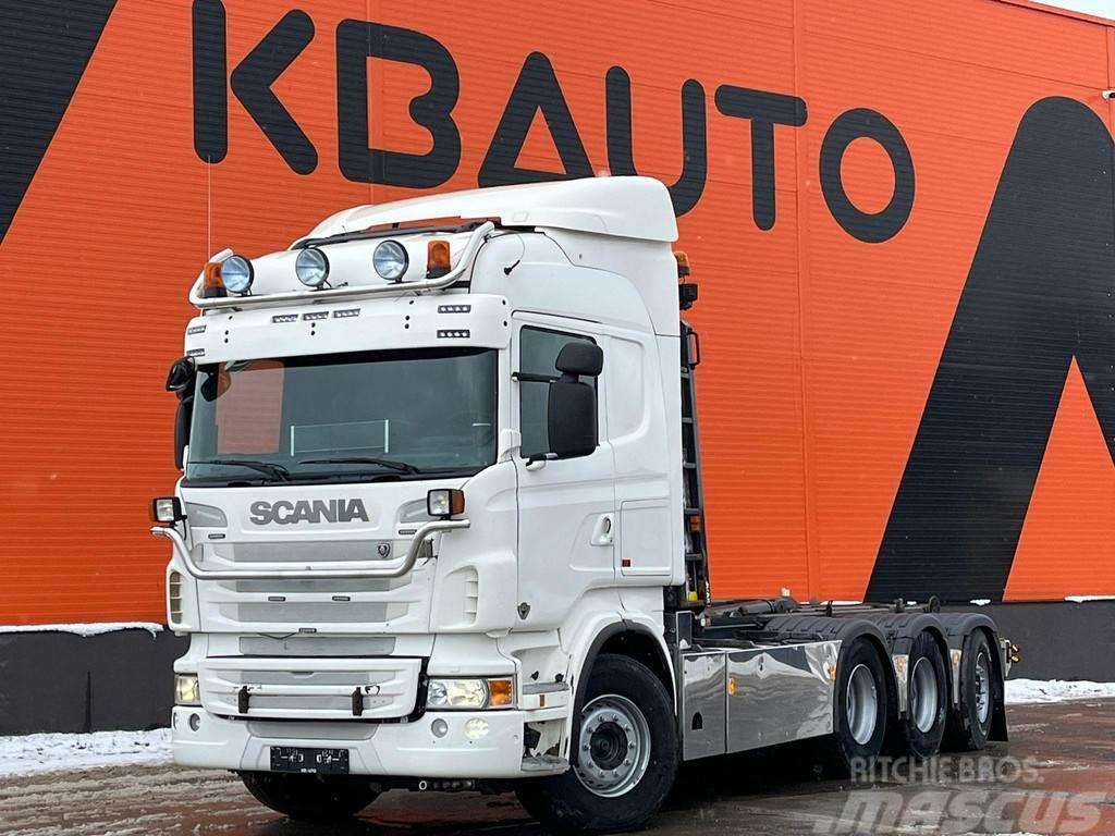 Scania R 560 8x4*4 JOAB 24 ton / L=5750 mm Treileri ar āķi