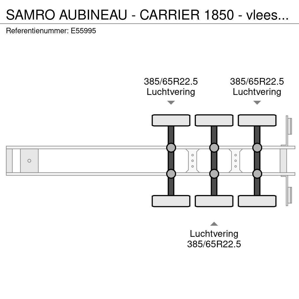 Samro AUBINEAU - CARRIER 1850 - vlees/viande/meat/fleisc Piekabes ar temperatūras kontroli